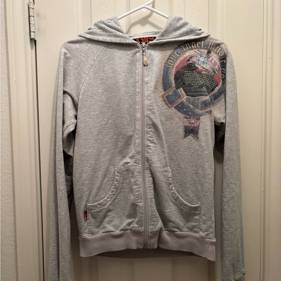 L.A.M.B. Zipped Hoodie - Picture 2 of 13